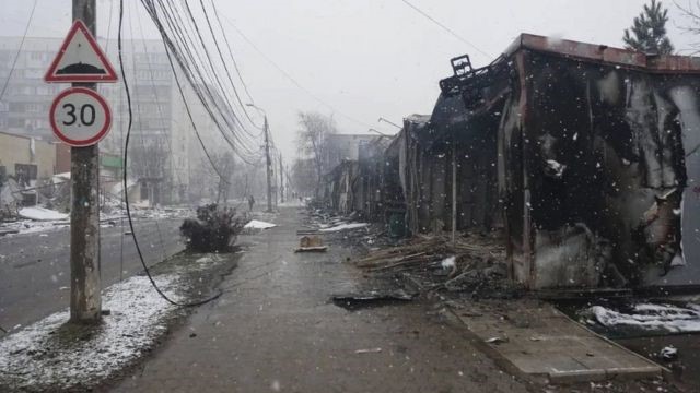 Мариуполь почти полностью разрушен после 50 дней осады