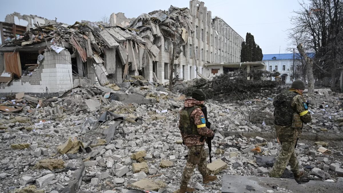 разрушенная Украина
